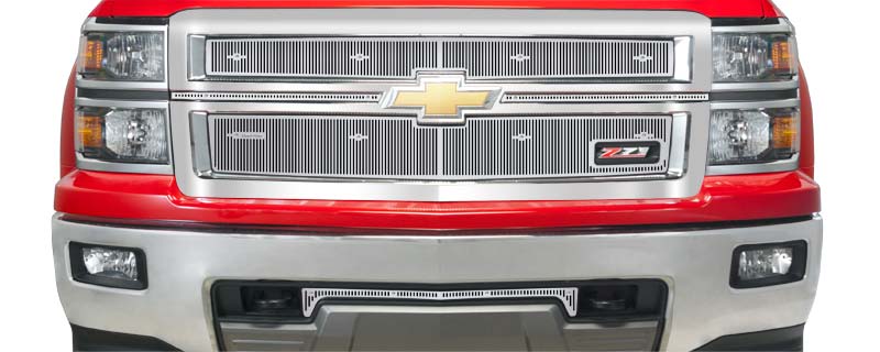 2014-2015 Chev Silverado 1500 Bar Grill With Z71 Badge, Without Licence Plate, Bumper Screen Included