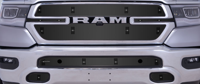 2019-2022 Dodge Ram Laramie 1500 with Front Camera & Park Sensor, Bumper Screen Included