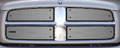 2003-2005 Dodge Ram 1500-3500 Models / 2002 Dodge Ram 1500 Models, Honeycomb Grill, With or Without Factory Bug Deflector
