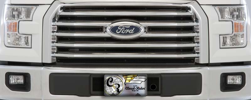 2015-2017 Ford F150 XLT (Billet Grill), Without Appearance Package, With Licence Plate, With Block Heater, Bumper Screen Included