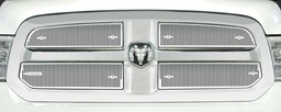 [24-3571] 2013-2018 Dodge Ram 1500 With Angled Mesh Grill, Upper Screen Only