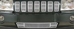 [24-516] 2005-2007 Jeep Grand Cherokee Laredo & Limited, Without Tow Hooks, Bumper Screen Included