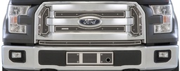 [29-4306] 2015-2017 Ford F150 XLT (3 Bar Grill) Without Licence Plate, With Block Heater, Bumper Screen Included