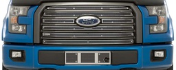 [29-4363] 2016-2017 Ford F150 XLT and Lariat (Billet Grill), With Appearance Package, Without Technology Package, Without Licence Plate, With Block Heater, Bumper Screen Included