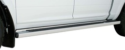 [40-3003-1] 2013-17 Dodge Ram 1500, Crew Cab 95" Step Bar (5" Oblong Mopar Chrome Tubular Side Step Bar) - Stainless Steel Step Board Filler