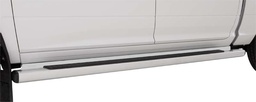 [40-3005-1] 2013-17 Dodge Ram 1500, Crew Cab 86" Step Bar (5" Oblong Mopar Chrome Tubular Side Step Bar) - Stainless Steel Step Board Filler