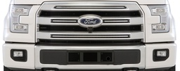 [49-4322] 2015-2017 Ford F150 Platinum Edition (3 Bar Grill), With Technology Package, Without Licence Plate, With Block Heater, Bumper Screen Included