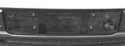 [49-4512] 2021-2023 Ford F-150 - Black Aluminum, without License Plate, with Block Heater, Bumper Screen Only